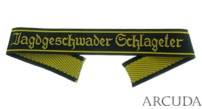 Нарукавная лента «Jagdgeschwader Schlageter ». Германия
