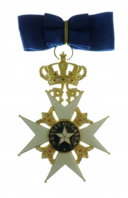 Орден «Полярной звезды» Королевство Швеция (муляж)