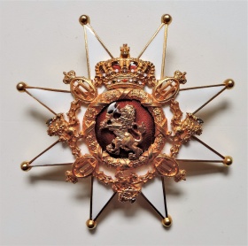 Звезда ордена «Норвежского льва» (муляж)