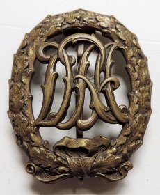 Квалификационный знак «DRA» бронзовый