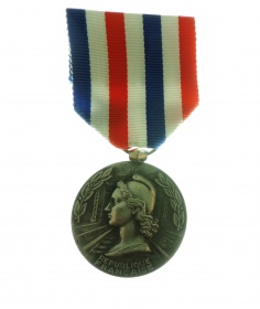 Почетная медаль 1964 г. «Железной дороги»2 класса, Франция 