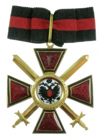 Крест ордена Св. Владимира 1-й степени для иноверцев с мечами (муляж)