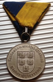 Медаль 40 лет «За особые заслуги» Нижняя Австрия