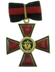 Крест ордена Св. Владимира 2-й степени для иноверцев. (муляж)