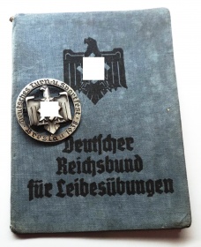 Знак «Участника германских соревнований в Бреслау  1938 г.» 