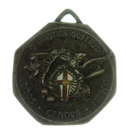 Медаль «ginnastica goffredo mameli» GENOVA
