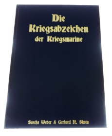 Книга «Die Kriegsabzeichen der Kriegsmarine» Sascha Weber/Gerhard Skora