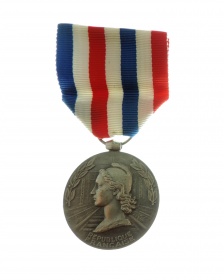 Почетная медаль 1959 г. «Железной дороги»2 класса, Франция 