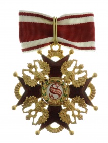 Крест ордена Св. Станислава 2-й степени (муляж)