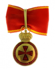 Знак ордена Св. Анны 4-й степени «Клюква» (муляж)
