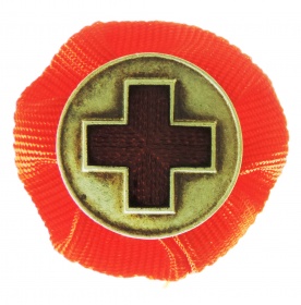 Фрачная медаль «Русско-японская война 1904-1905» Красный крест (муляж)