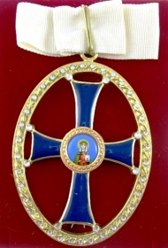 Крест ордена Св. Ольги 1-й степени (с кристаллами swarovski)