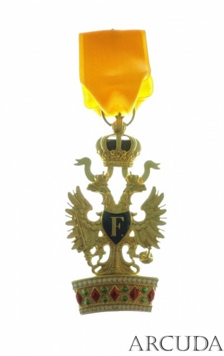 Знак ордена «Железной короны» 2-й степени, Австрия (муляж)