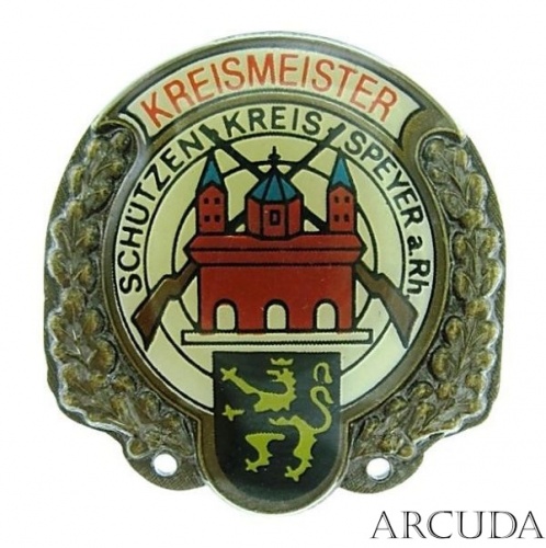 Знак стрелковый KREISMEISTER 3-й степени. Германия