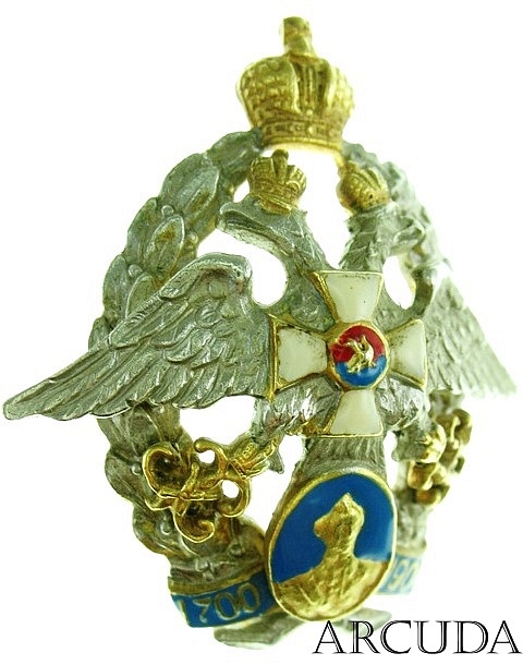 Знак 62-го пехотного Суздальского князя Суворова полка (муляж)