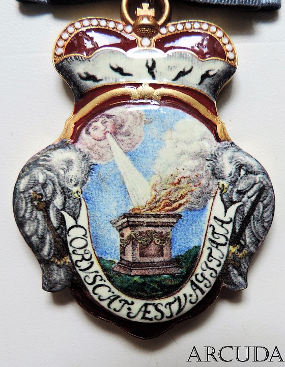 Орден Заслуг и Добродетели «Virtuti Constanti» Мекленбург-Стерлиц (муляж)
