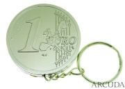 Зажигалка «1 евро» (цвет серебряный)