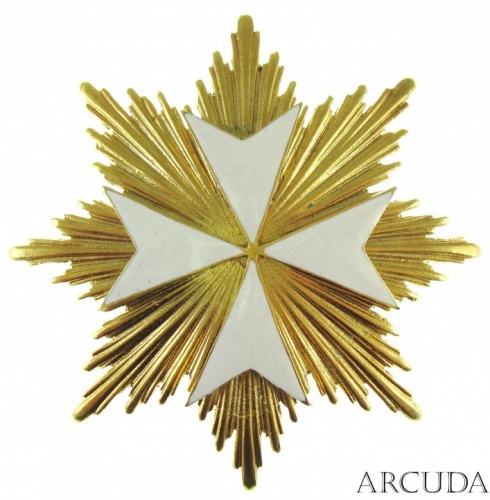 Звезда Мальтийского креста (муляж)