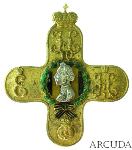 Знак Фанагорийского пехотного полка (муляж)