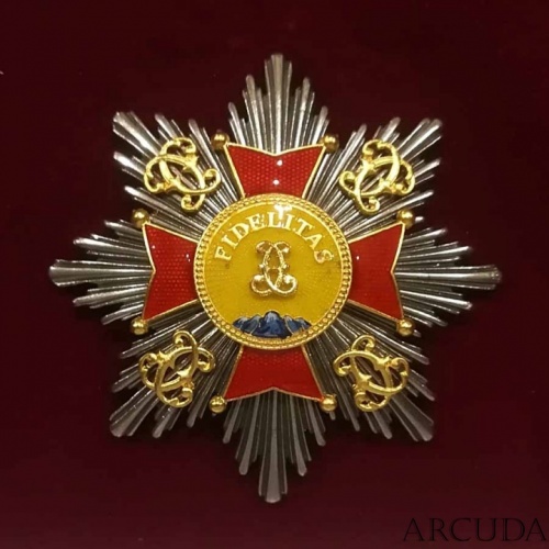 Звезда Ордена «Верности 1715», Баден (муляж)