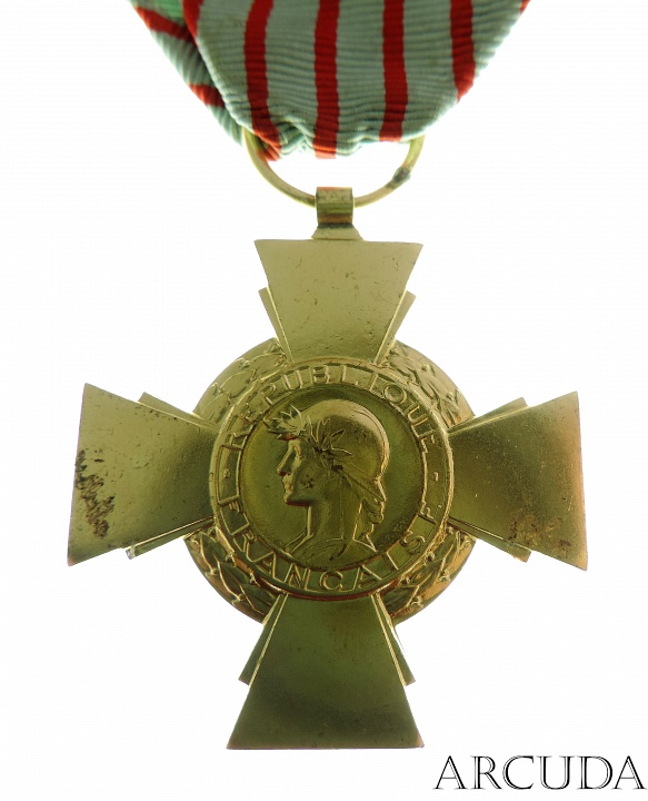 Крест 1914-1918 гг «Комбатанта» CROIX DU COMBATTANT, Франция 