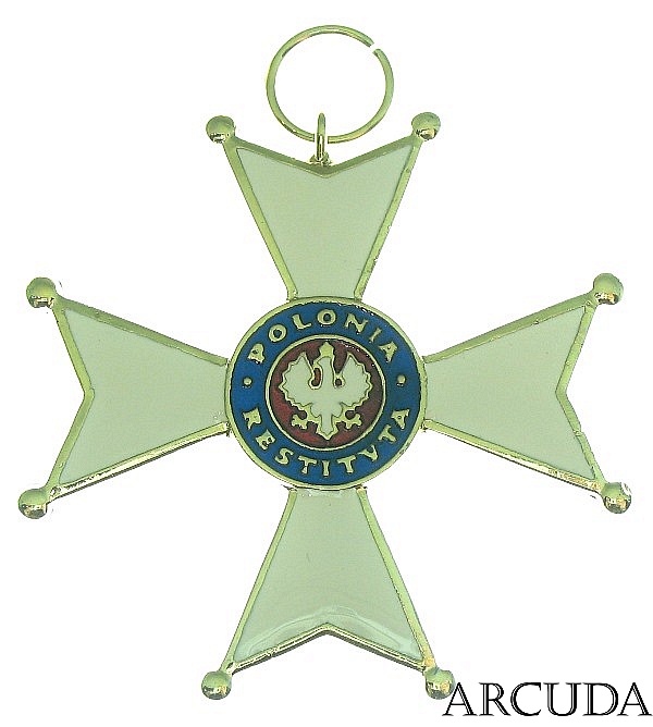 Звезда и крест ордена Возрождения Польши 1-го класса. Польша (муляж)