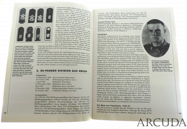 Книга «The Waffen-SS (1)» 1. to 5. Divisions