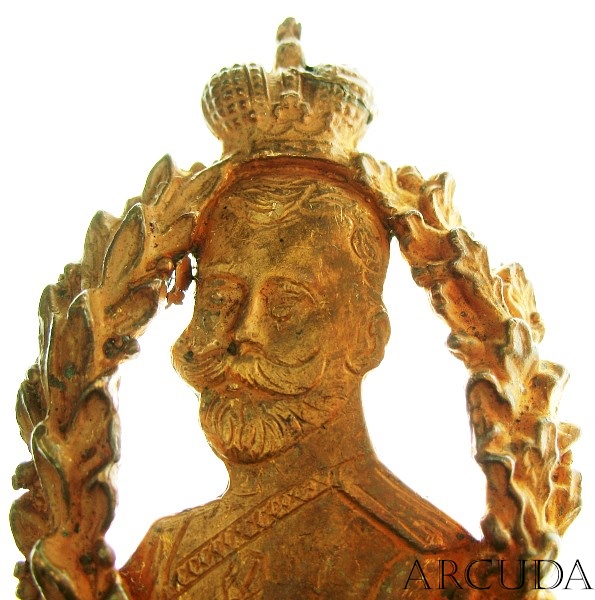 Знак с изображением царя «Николая 2» (муляж)