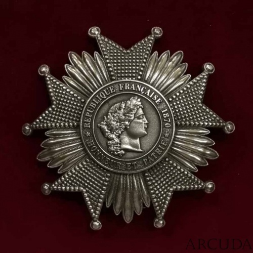 Звезда ордена «Почетного легиона  1870г.», Франция (муляж)