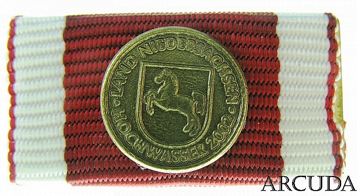 Медаль «Наводнения 2002г.» Нижняя Саксония
