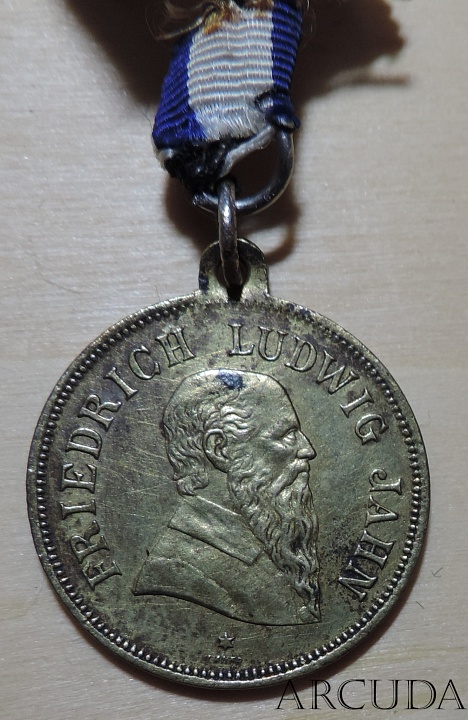 Медаль памятная «Фридрих Людвиг Ян» Германия
