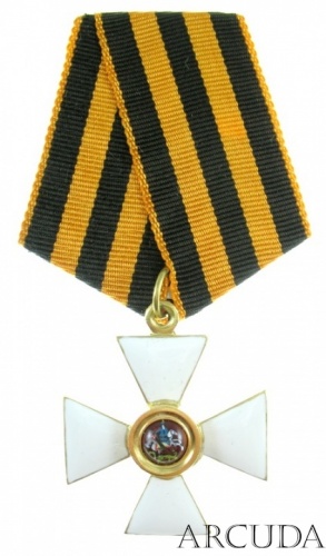 Крест Георгиевский Офицерский 4-й степени (муляж)