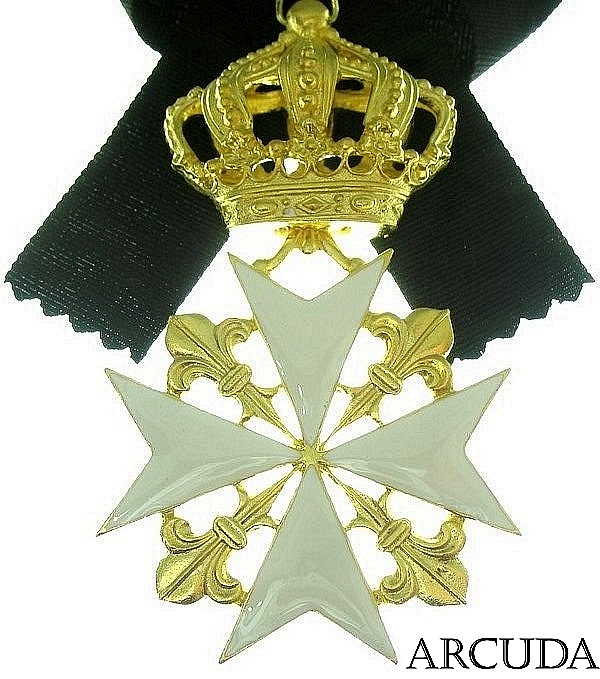 Крест ордена Св. Иоанна Иерусалимского мальтийский, командорский (муляж)