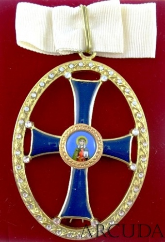 Крест ордена Св. Ольги 1-й степени (с кристаллами swarovski)