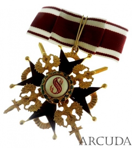 Крест ордена Св. Станислава 1-й степени (муляж)