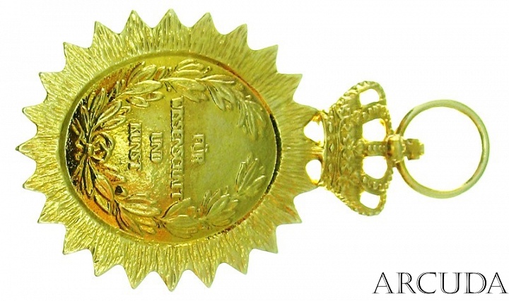 Орден «Заслуг в науках и искусстве» . Анхальт (муляж)