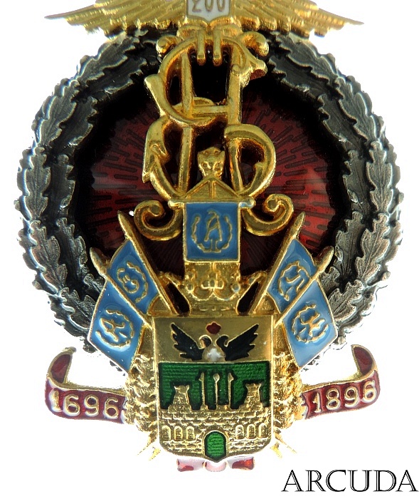 Знак «200-лет Кубанскому казачьему войску» (муляж)