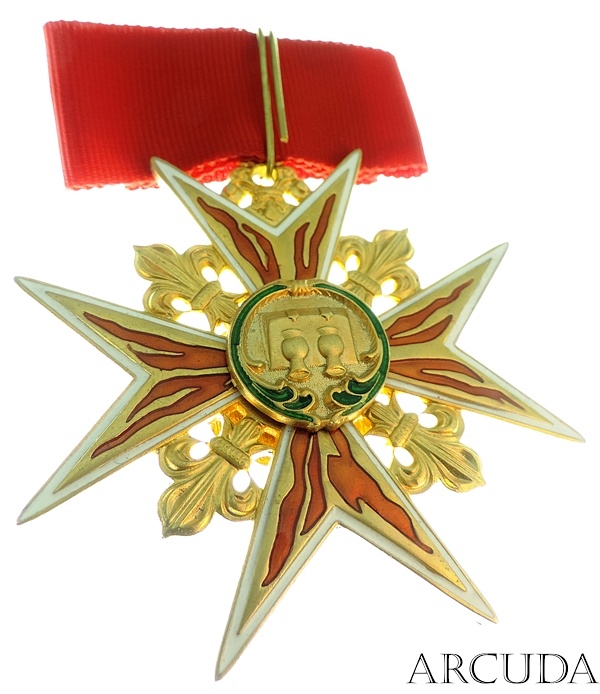 Орден «Святого Януария» Королевство Двух Сицилий. Италия (муляж)