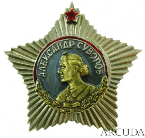 Орден Александра Суворова 1-й степени (муляж)
