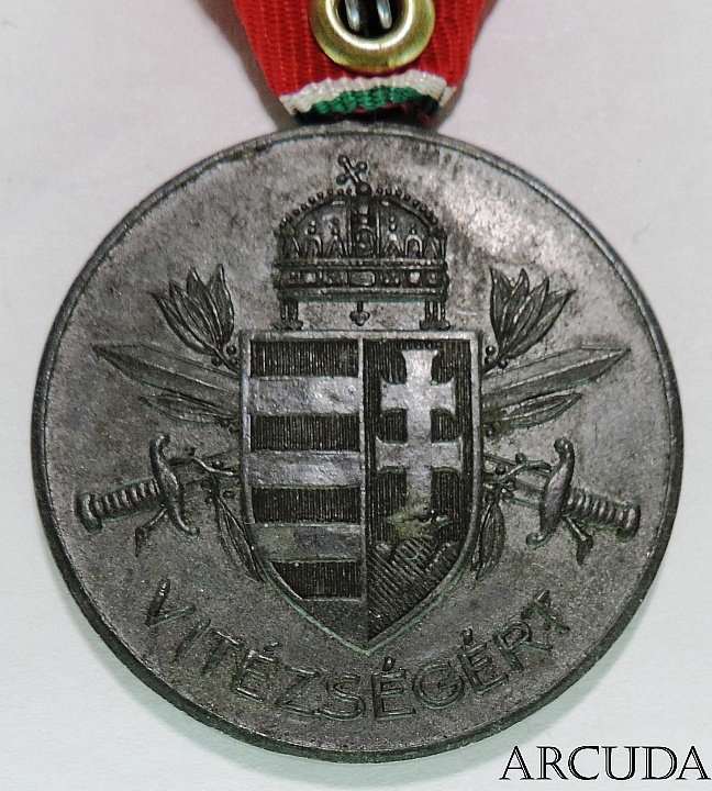 Венгерская медаль «За храбрость» Хорти 