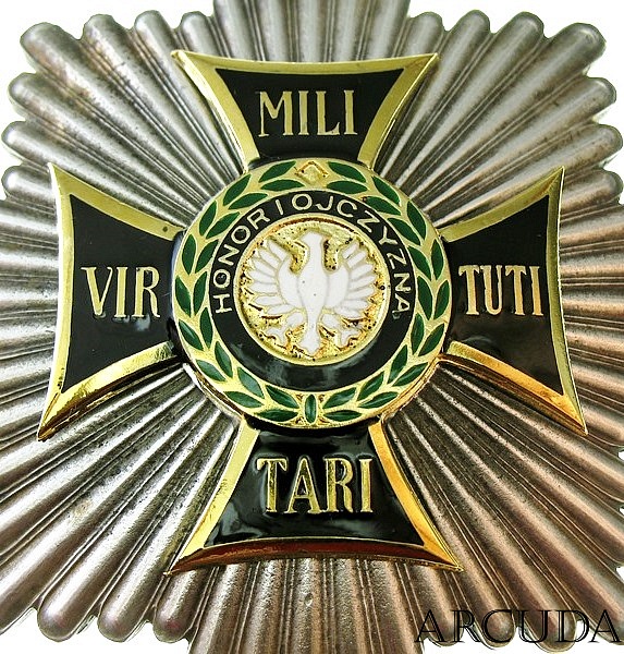 Звезда ордена Virtuti Militari (муляж)