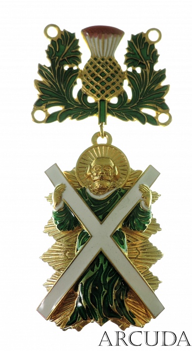 Орден «Чертополоха» Шотландия (муляж)