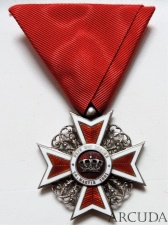 Знак ордена «Короны Румынии» 4 степени