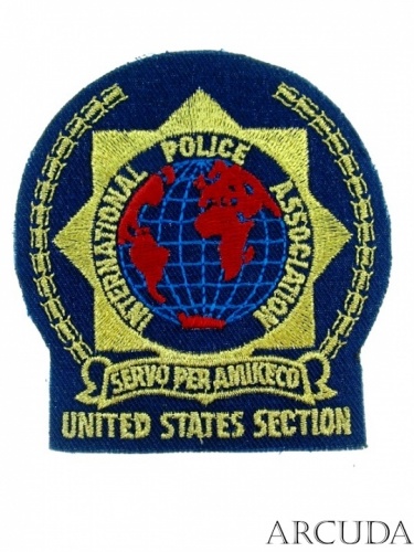 Нашивка INTERNATIONAL POLICE