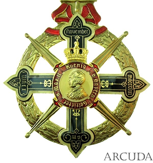 Орден Максимилиана «За достижения в науке и искусстве». Бавария (муляж)