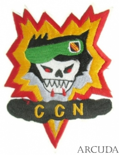Нашивка Спецназа «Command and Control North Vietnam» США (копия)