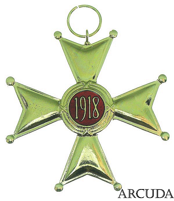 Звезда и крест ордена Возрождения Польши 1-го класса. Польша (муляж)