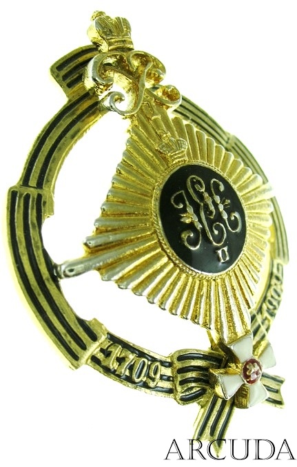 Знак 13-го драгунского Военного Ордена генерал-фельдмаршала графа Миниха (муляж)