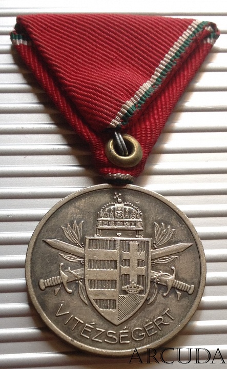 Венгерская медаль «За храбрость» Миклоша Хорти 